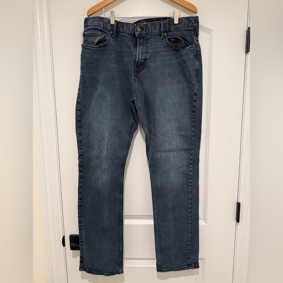 Old Navy Other - Old Navy Men's Dark Blue Straight Leg Jeans Size 38x34